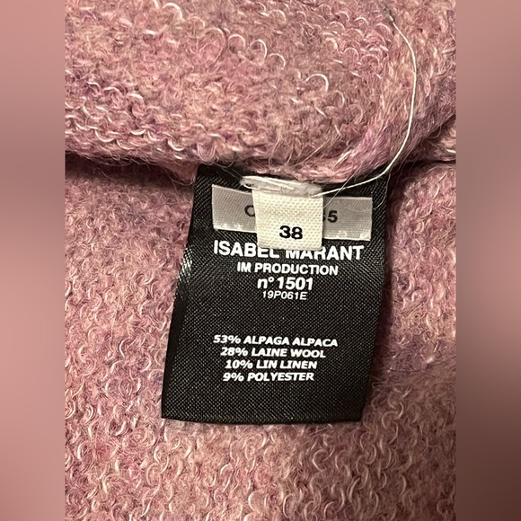 Isabel Marant Etoile Wool Blend Knit Sweater Size 38 / Medium - Picture 6 of 7